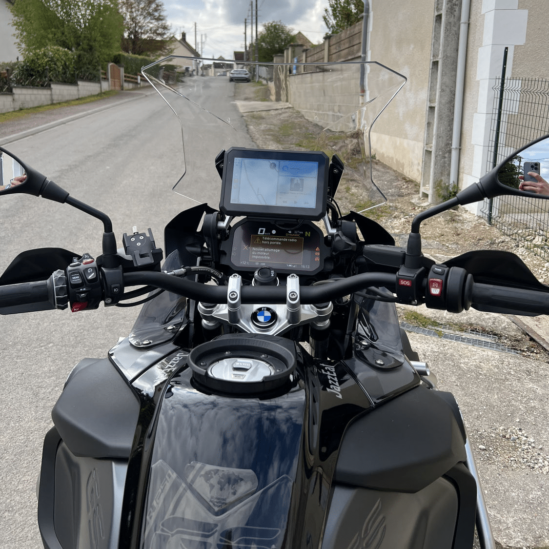 Motorcycle Android Auto